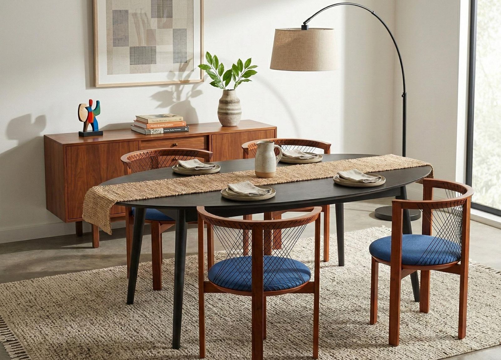 "String" Eetkamerstoelen Van Niels Jørgen Haugesen Voor Tranekær, Denemarken, Jaren 1980 photo furniture