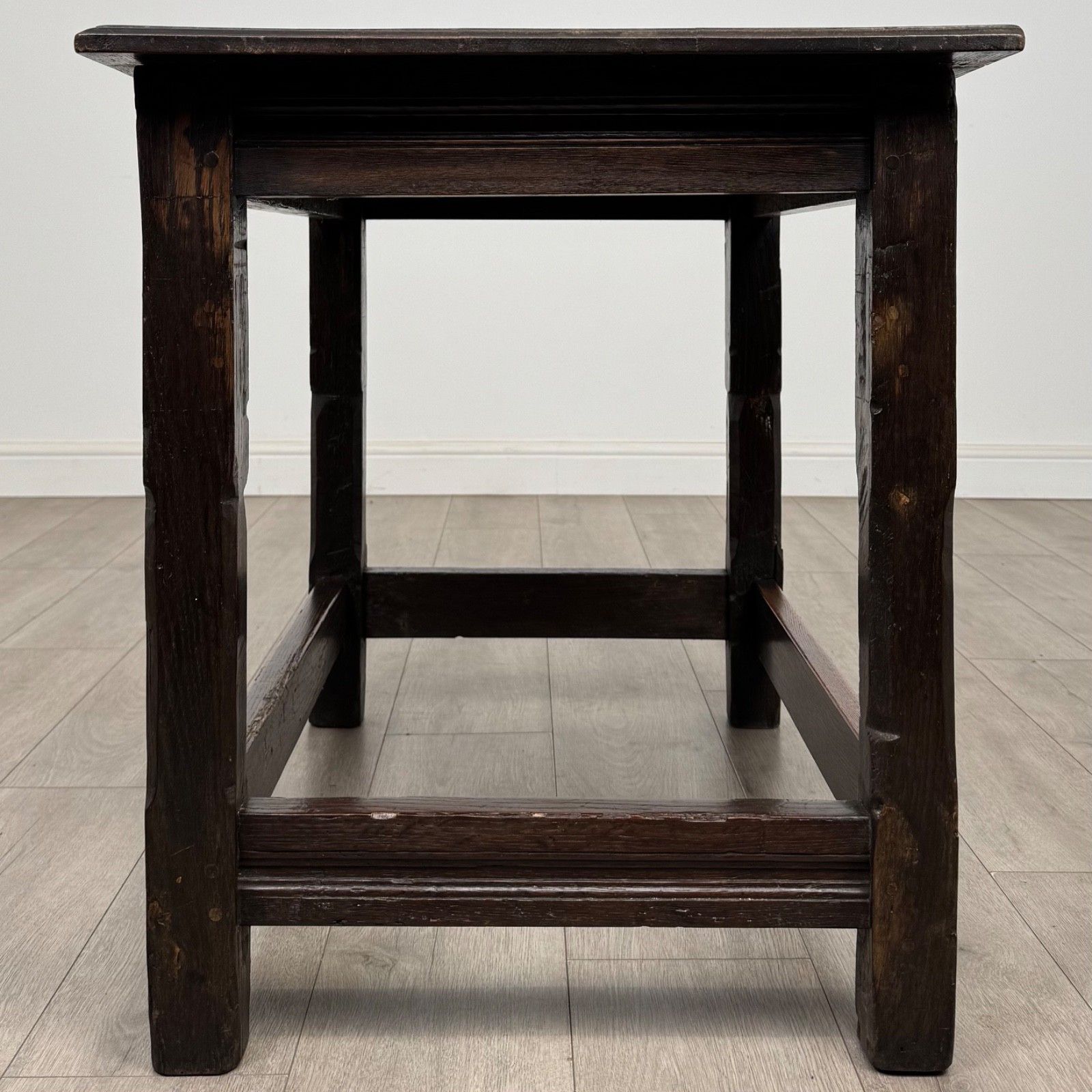Antique 18th Century Georgian Joint Oak Side Table ( Af 5270 ) photo for sale
