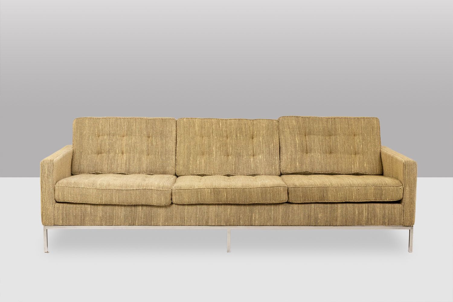 Florence Knoll, For Knoll. Sofa And Pair Of Armchairs. 1960s 70s. photo for sale