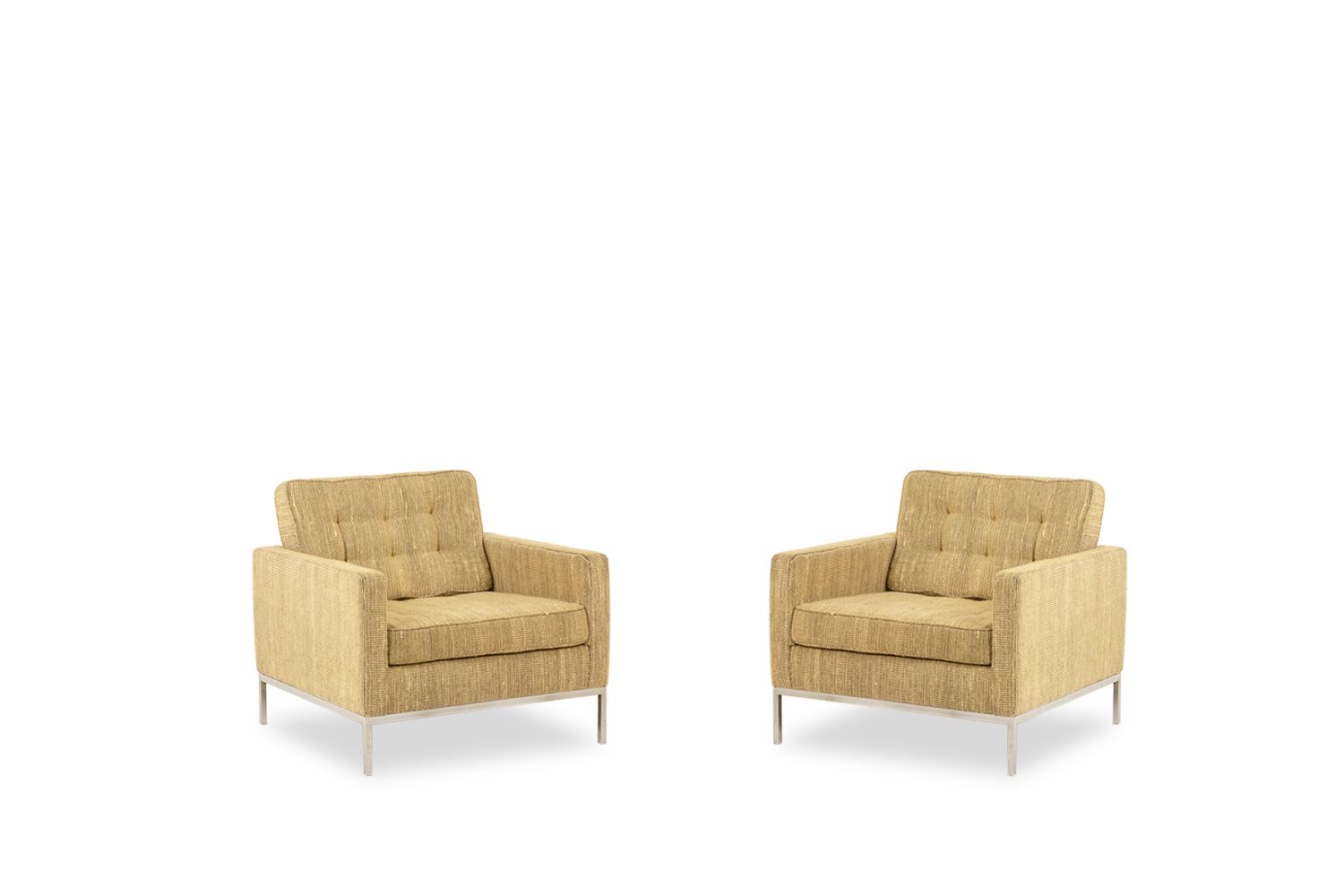 Florence Knoll, For Knoll. Sofa And Pair Of Armchairs. 1960s 70s. photo vinterior