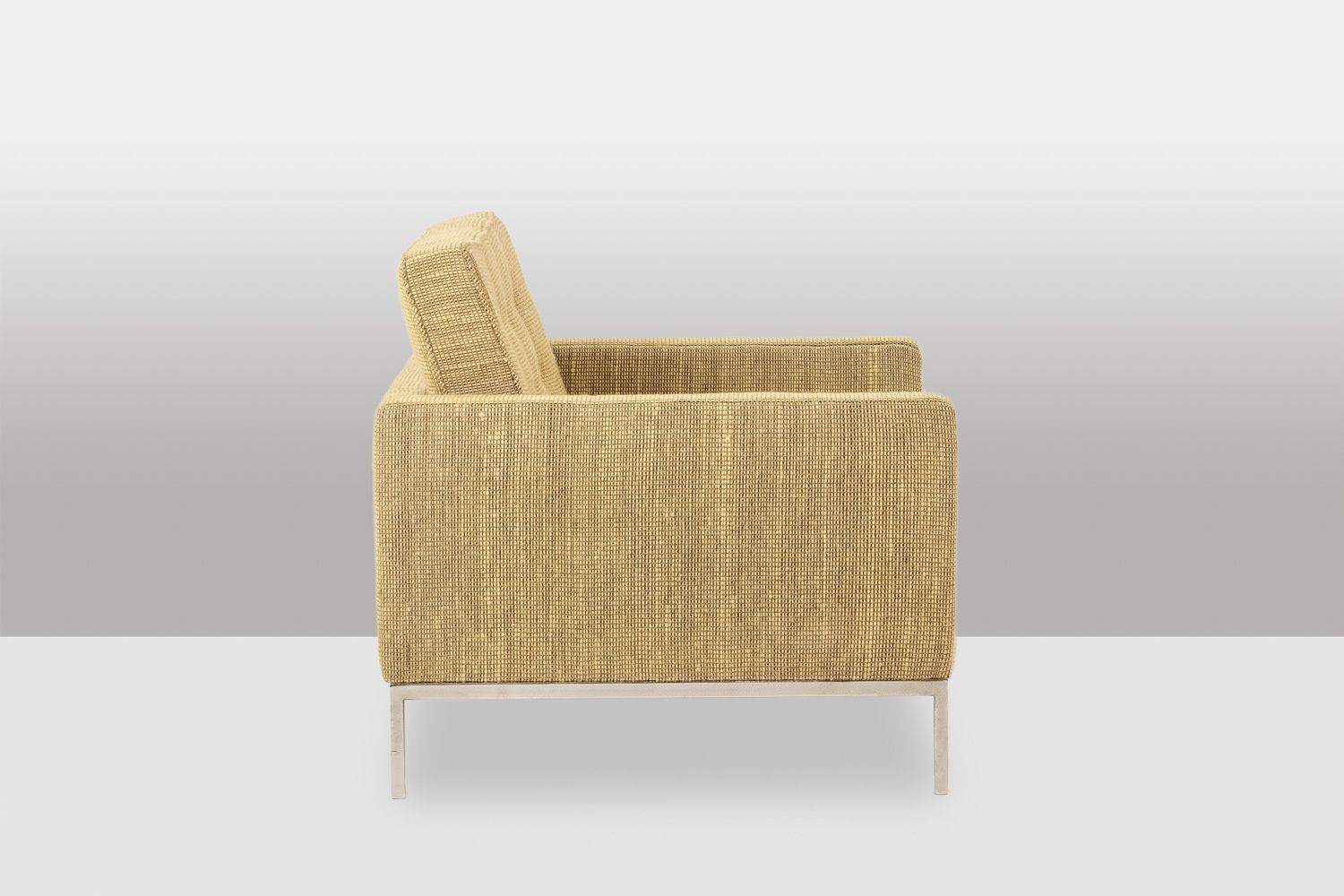 photo furniture Florence Knoll, For Knoll. Sofa And Pair Of Armchairs. 1960s 70s.