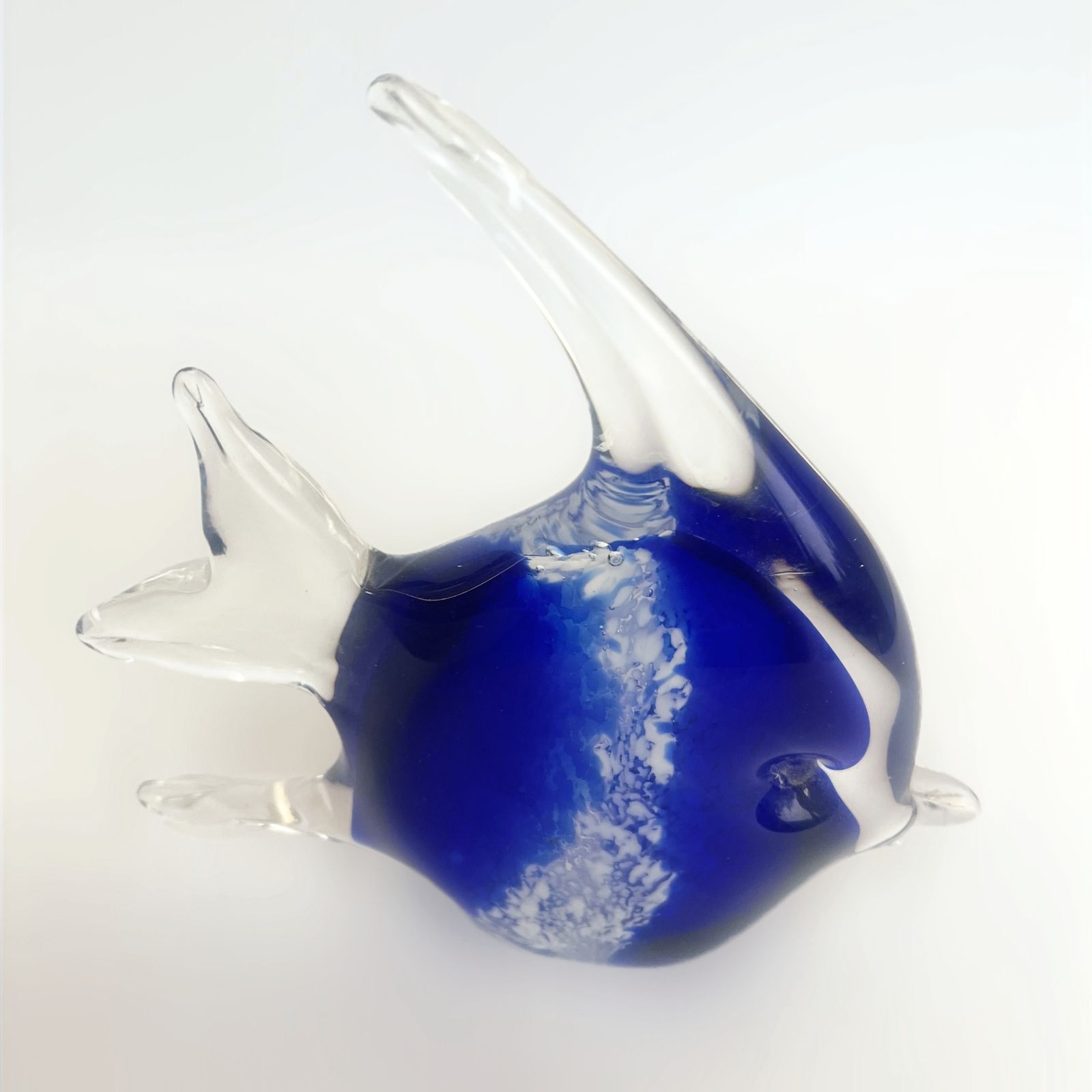 Vintage 1950s 60s Murano Italian Glass Fish photo for sale