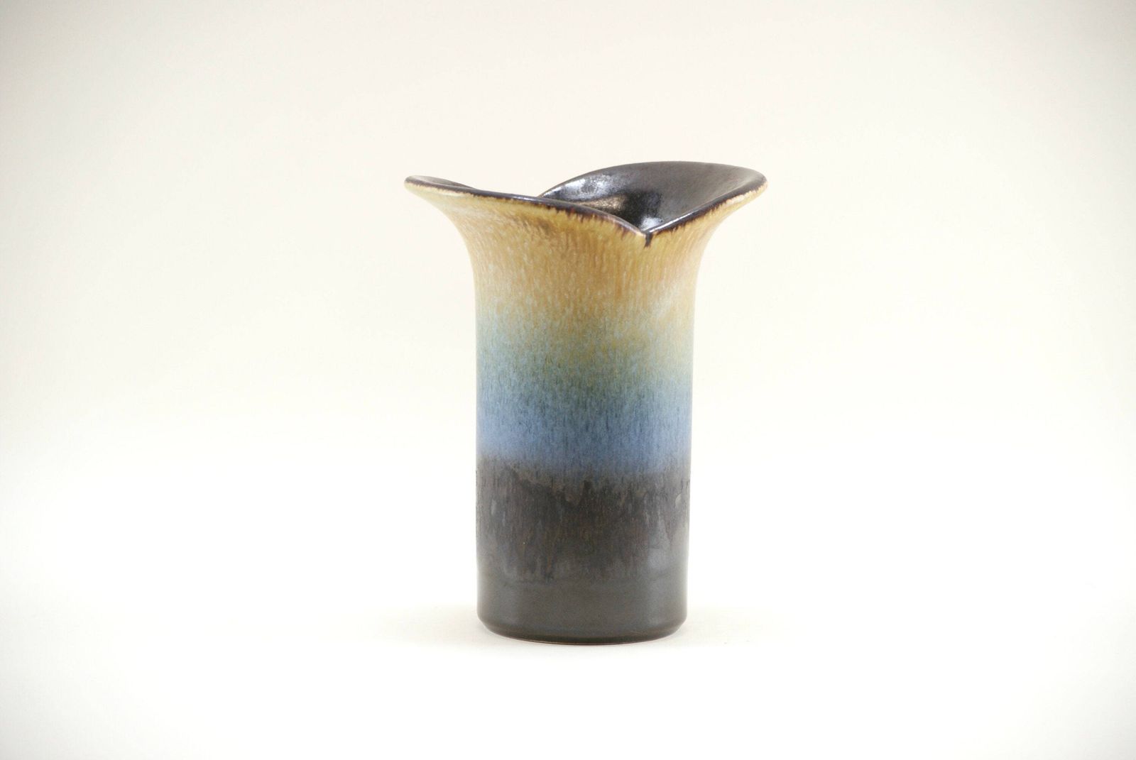 photo buy Marzi And Remy Vase: Mid Century West German Blue Ceramic Collectible