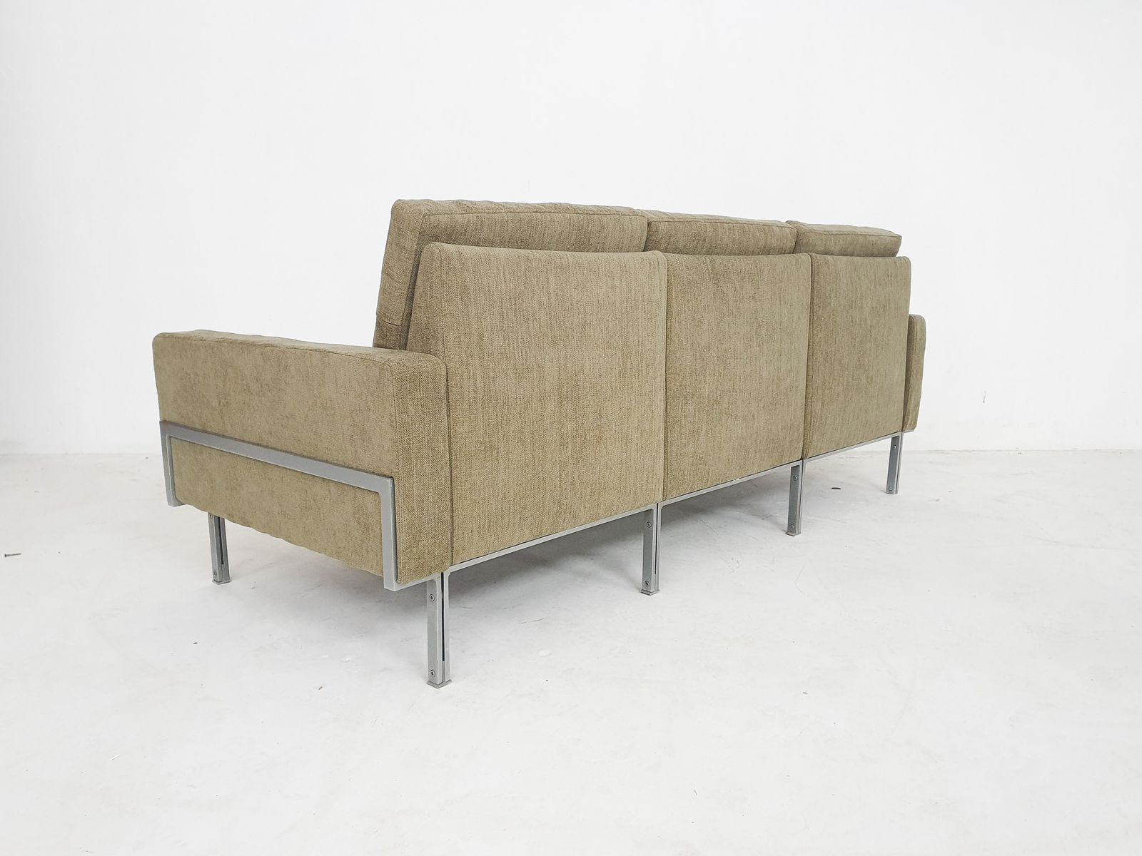 photo vinterior Modulaire 4 Zitsbank, Toegeschreven Aan Florence Knoll, Duitsland, Ca. Jaren 1960