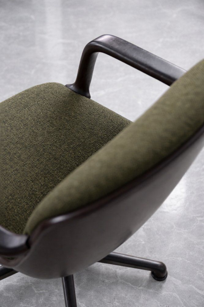 Furniture Mid Century Modern German Office Chairs By Pollock For Comforto, 1970s, Set Of 2 photo