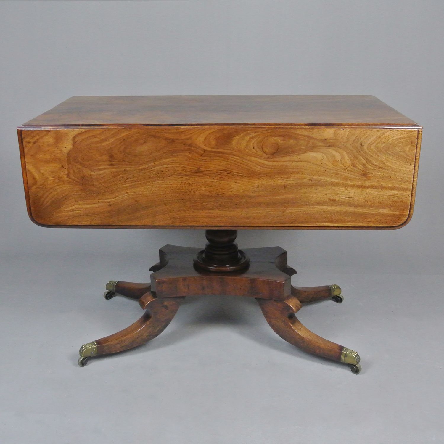 Fine Quality George III Cuban Mahogany Pembroke Table C. 1770 photo furniture