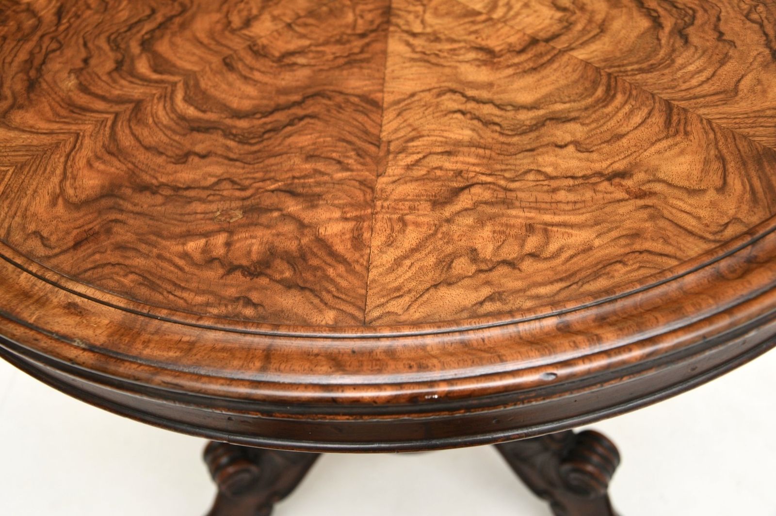 Antique Victorian Burr Walnut Occasional / Coffee Table photo buy