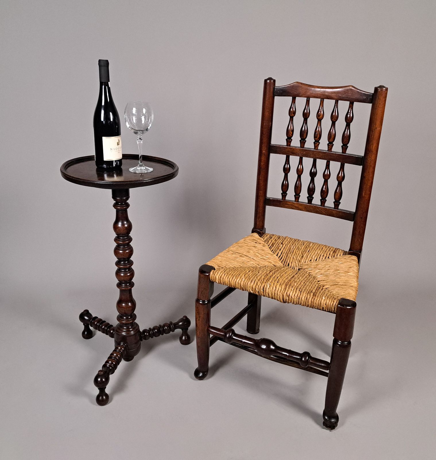 William And Mary Oak Candle Stand Of Excellent Colour C. 1690 photo 2150.0