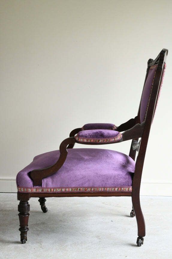 Edwardian Mahogany Armchair, Early 20th Century photo Furniture