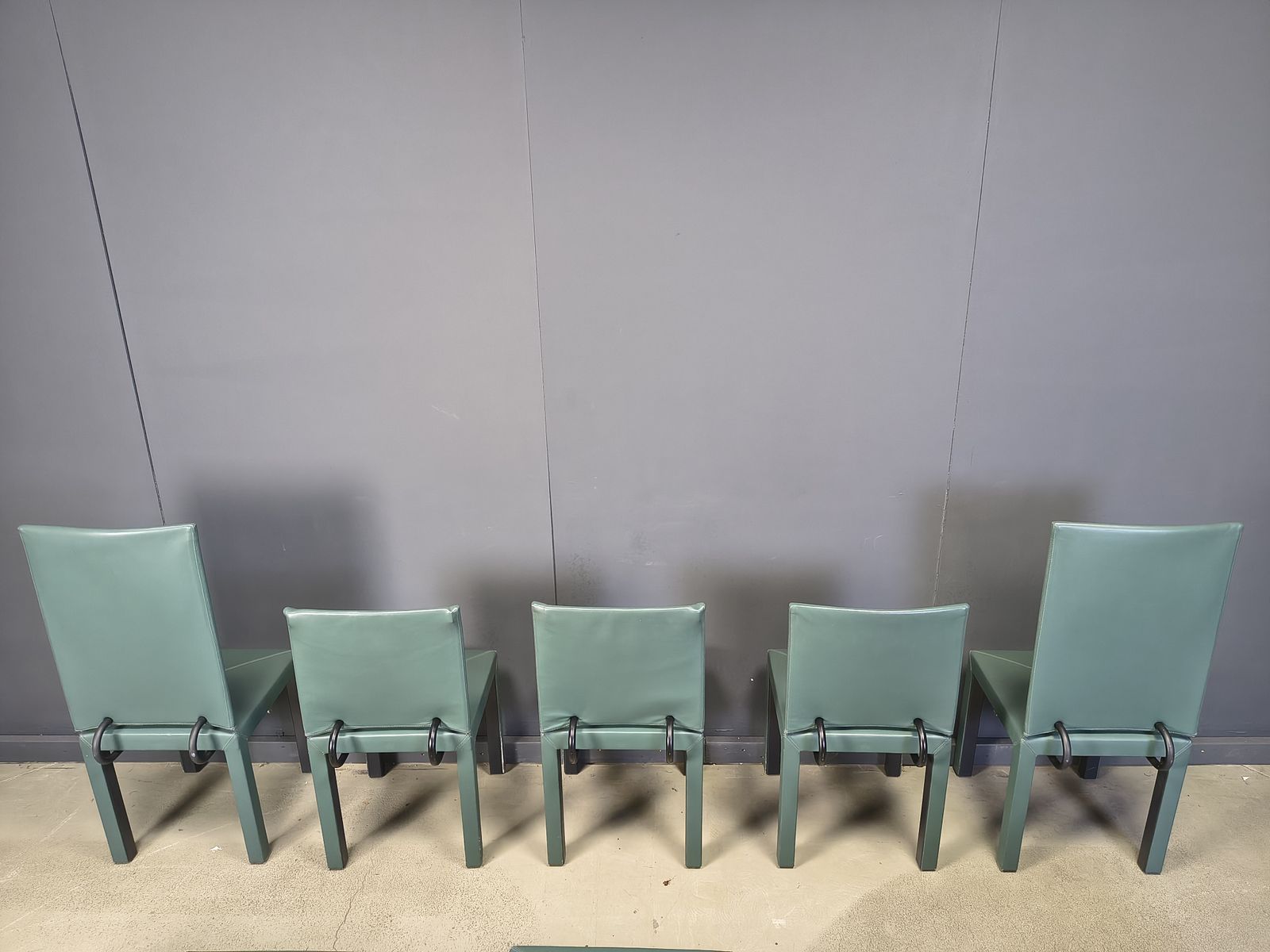 Furniture Arcadia Dining Chairs By Paolo Piva For B& B Italia Set Of 10 photo