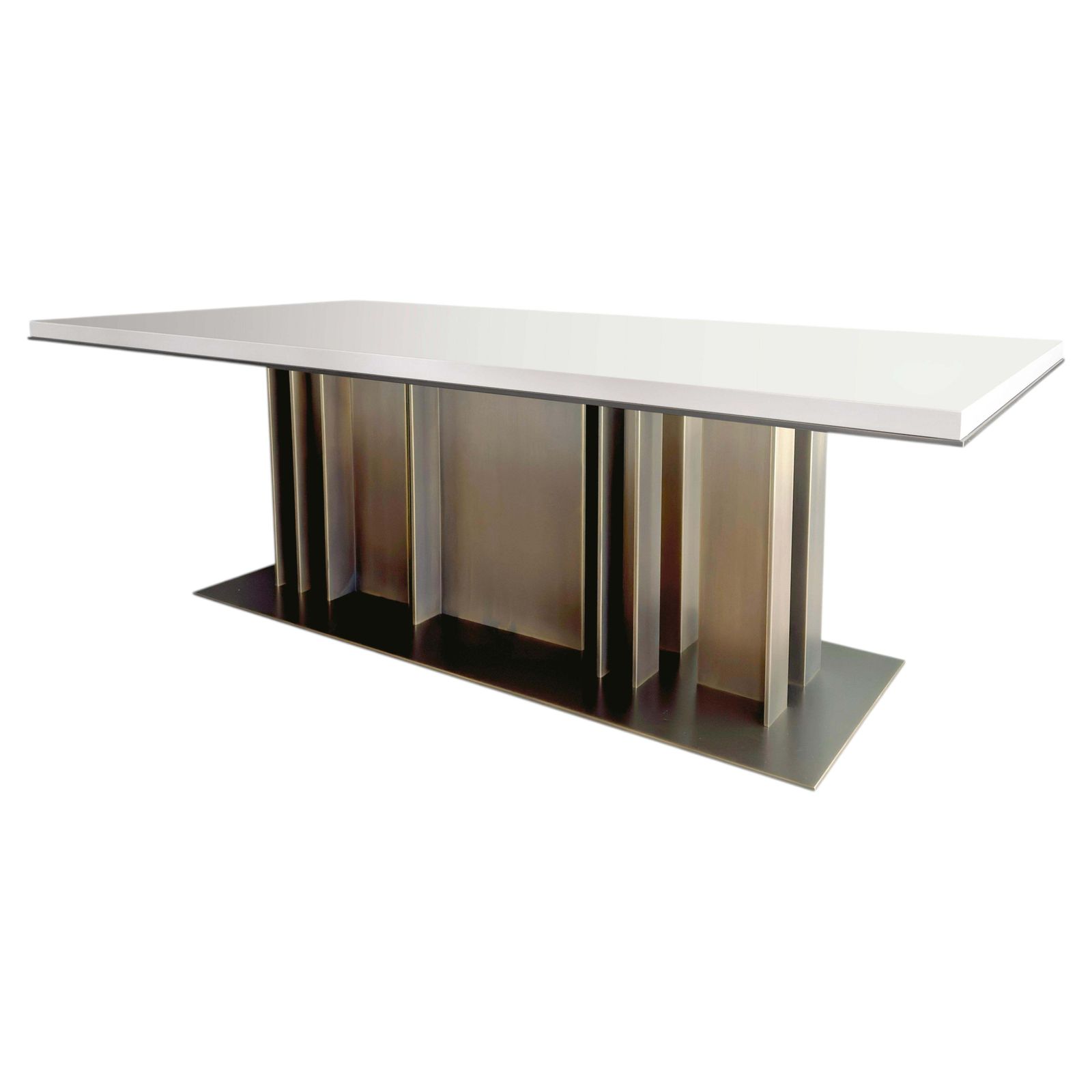 Nila Bronze Dining Table By Davide Sozzi For Promemoria, Italy, 2019