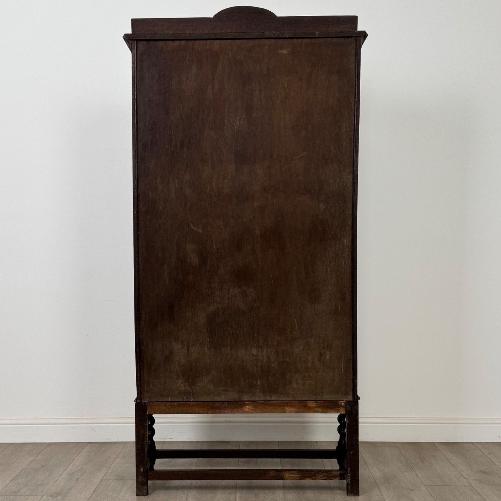 Antique 20th Century Edwardian Display Cabinet In Oak ( Af 5317 ) photo buy