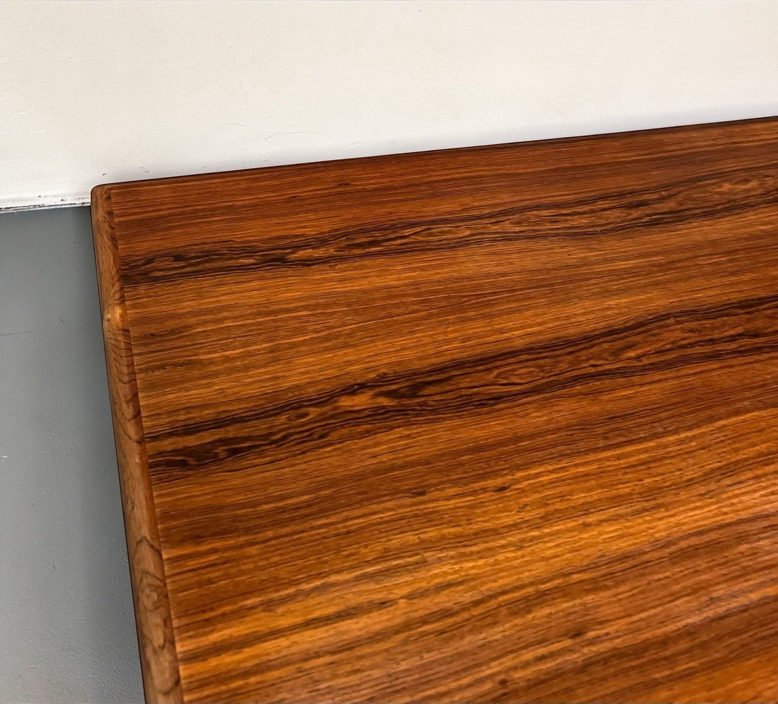 Danish Knud Nielson Rosewood Extending Dining Table Draw Leaf Superior Quality photo 1295.0