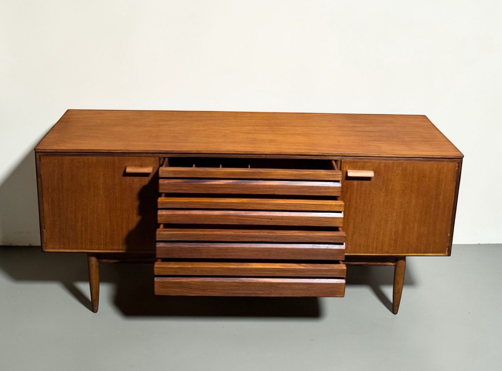 White And Newton Teak And Afromosia Sideboard Rare Mid Century C1960s photo 595.0