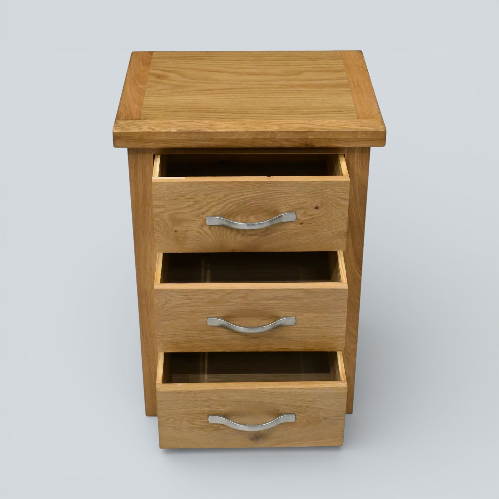 Furniture Small Light Oak Bedside Chest Of Drawers Free Uk Delivery* photo