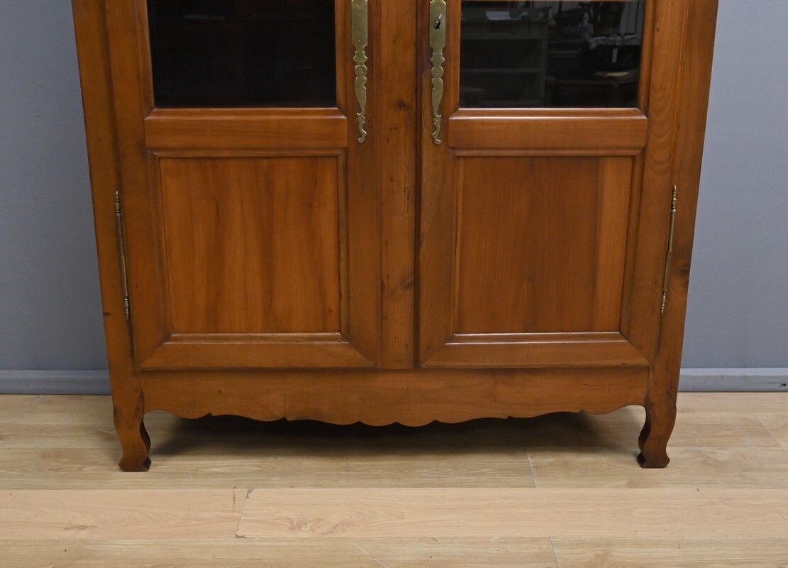 photo furniture Loire Valley Library In Cherry Wood – Part 2, 19th Century