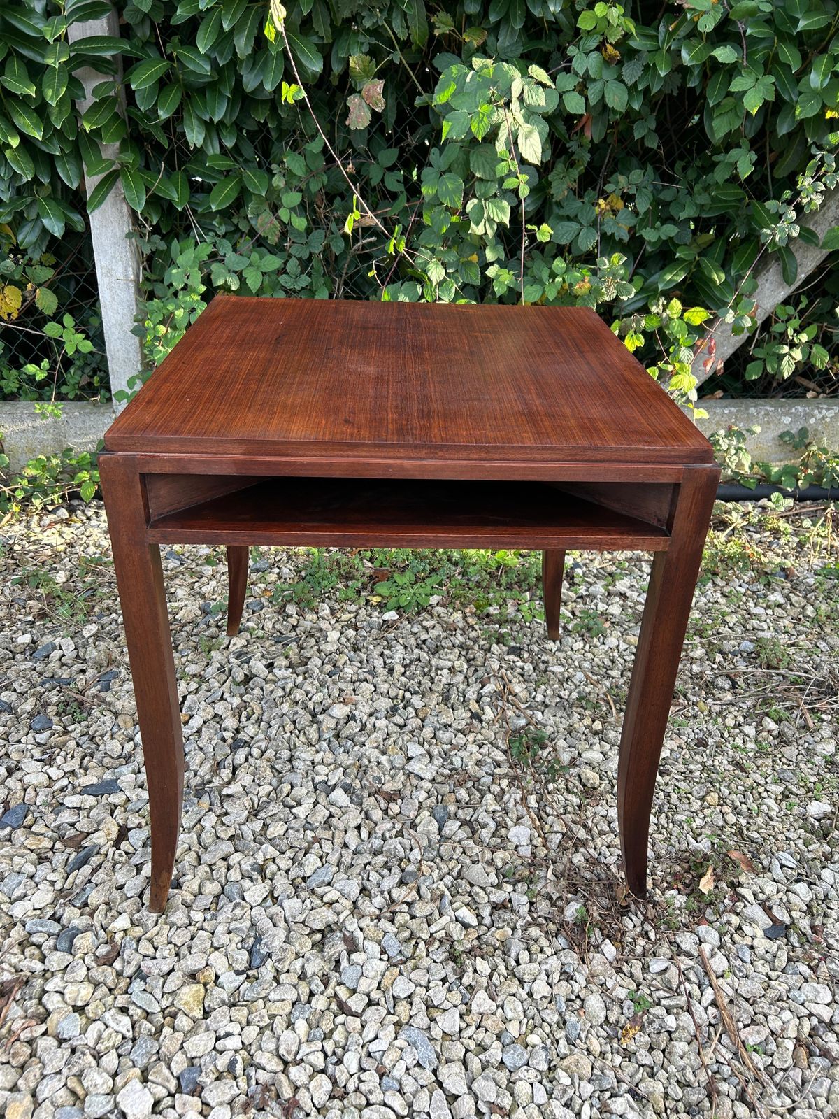 Art Deco Game Table By Gauthier Poinsignon, Rosewood, France, 1930 photo for sale