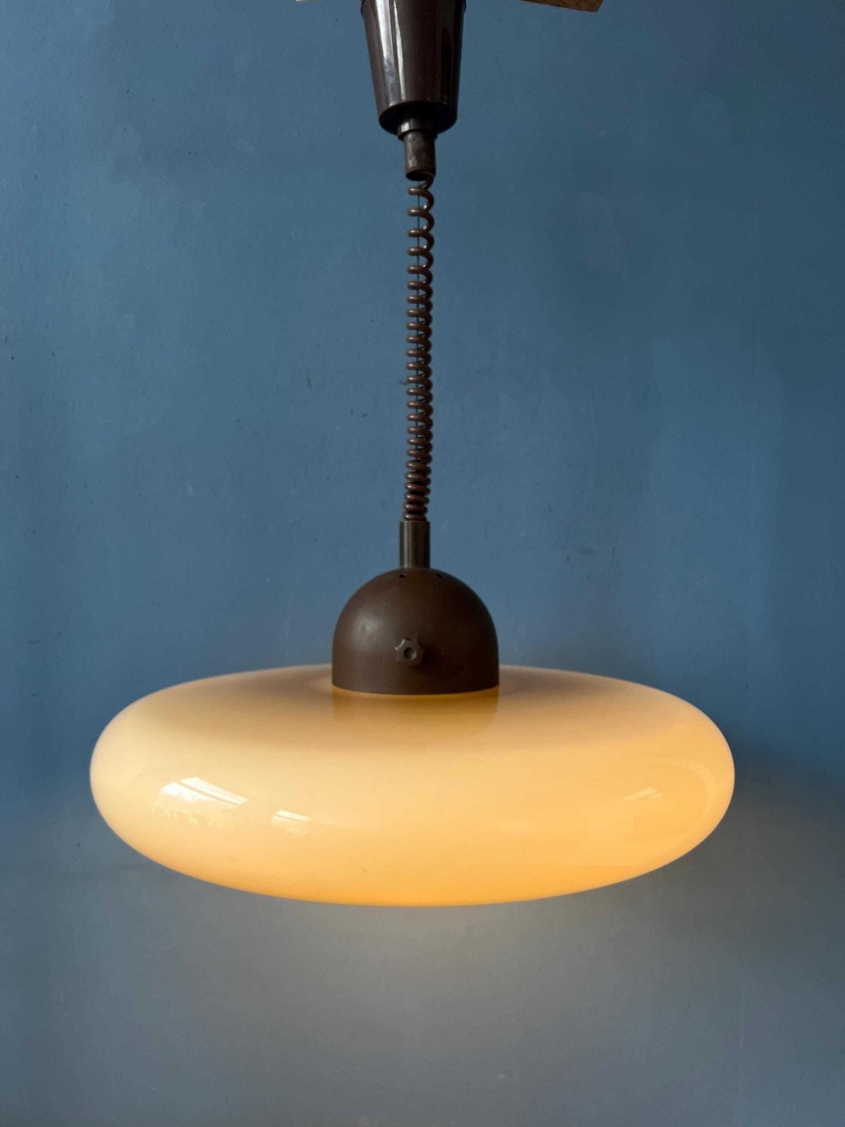 Herda Space Age Plexiglass Ufo Pendant Lamp photo Verlichting