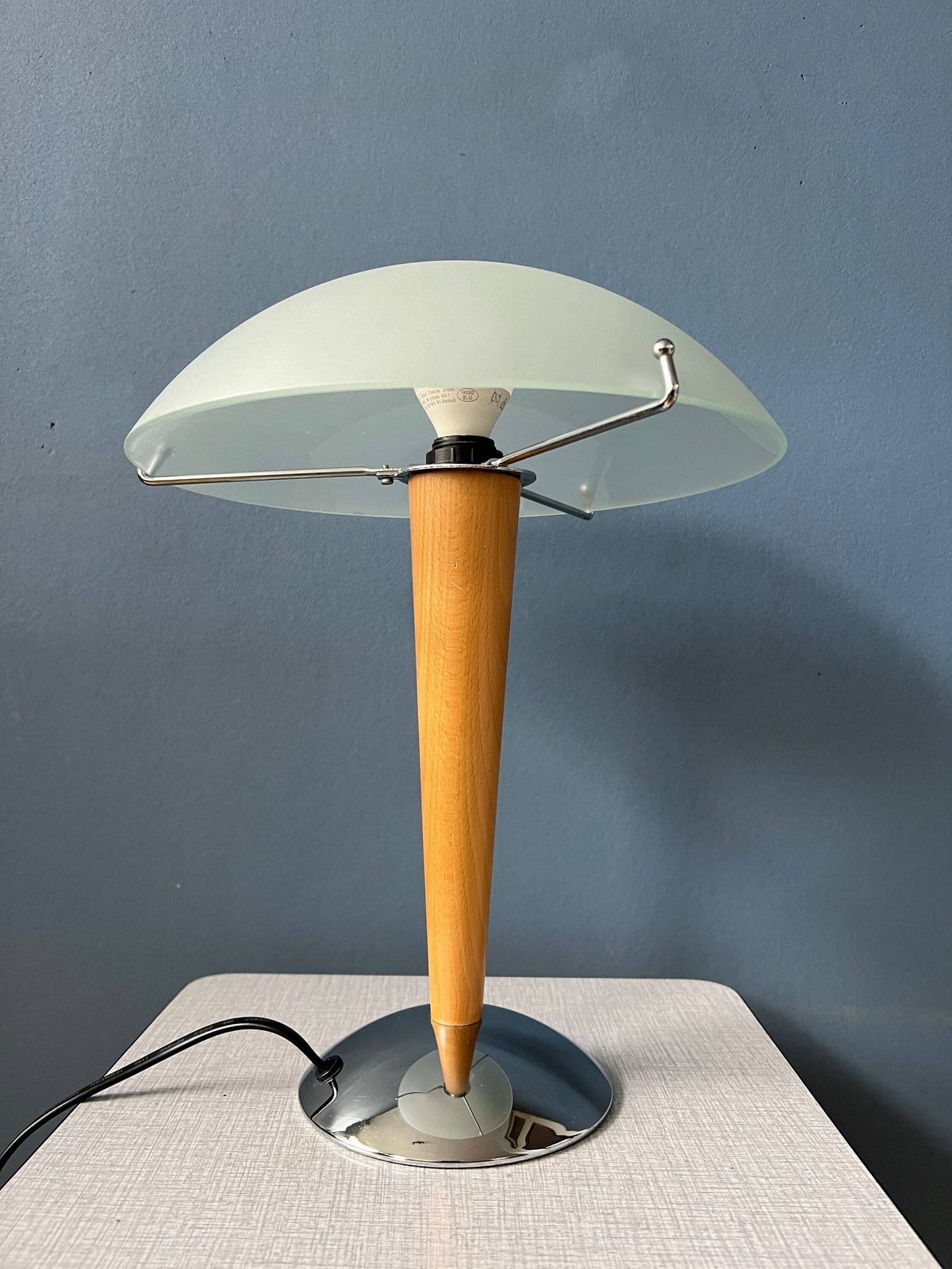 Vintage Ikea Kvintol B9503 Mushroom Table Lamp photo vintage