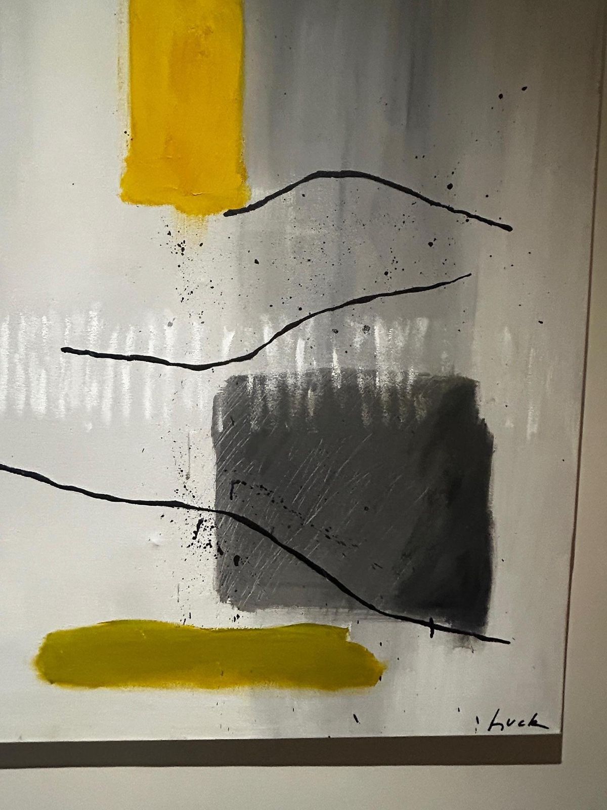 Abstract Painting On Canvas, 21st Century, Signed, Vibrant Colors And Textures photo buy