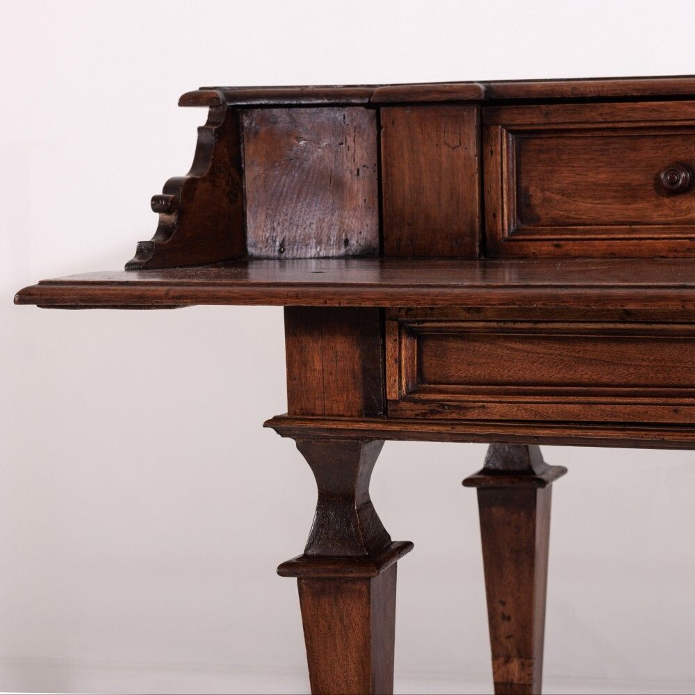 3600.0 Italian San Filippo Walnut Desk photo