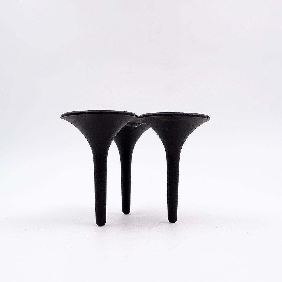 199.0 Danish Candlestick "Hornblower" By Christel & Christer Holmgren, 1960s photo