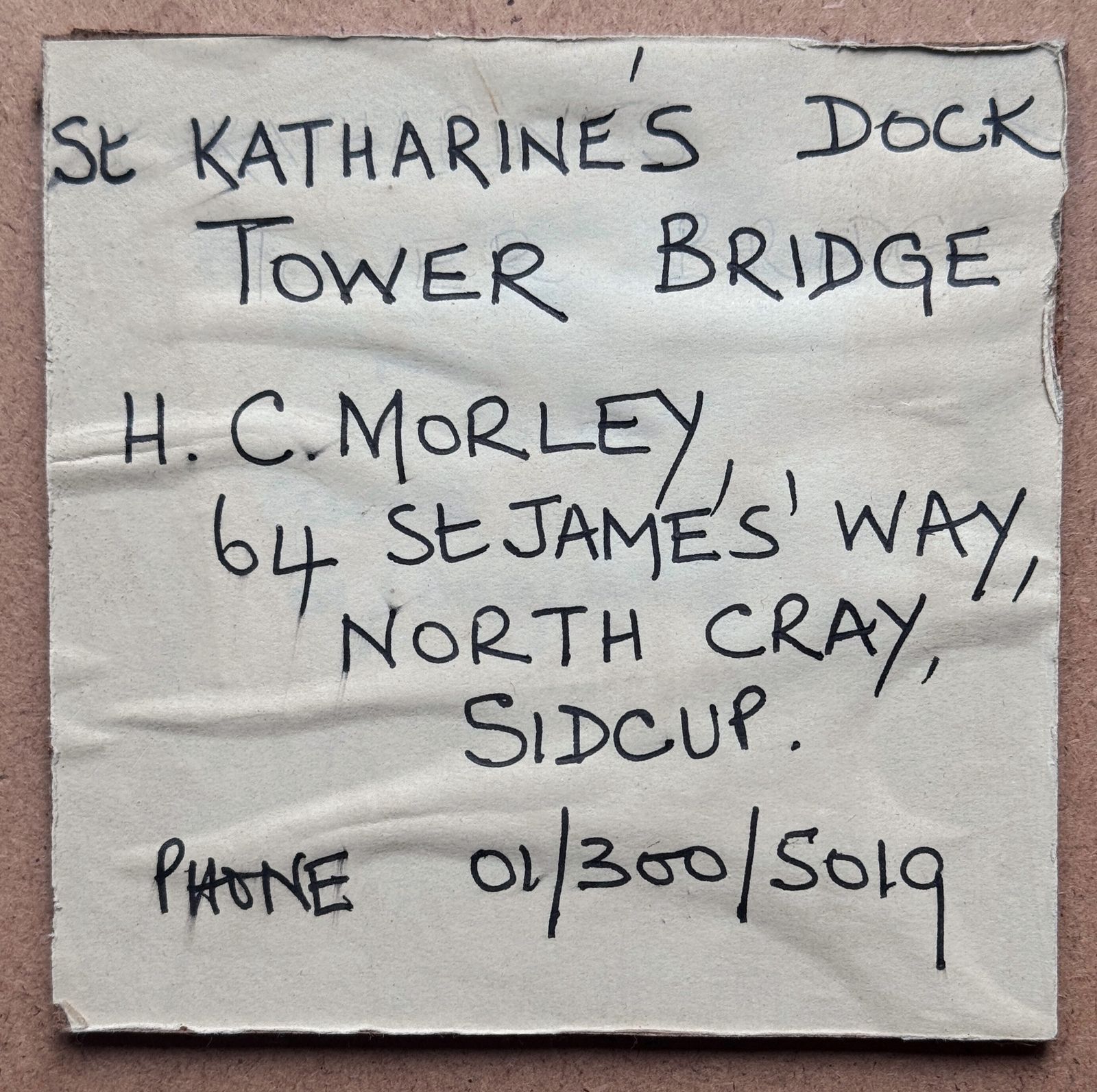St Katherine's Dock / Thames Barge Ardwina   Original Contemporary Painting photo buy