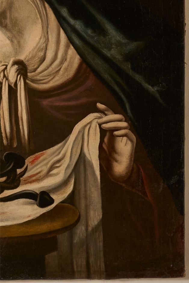 18th Century Spanish Painting Of Mary 'Passion Of Christ' photo Art