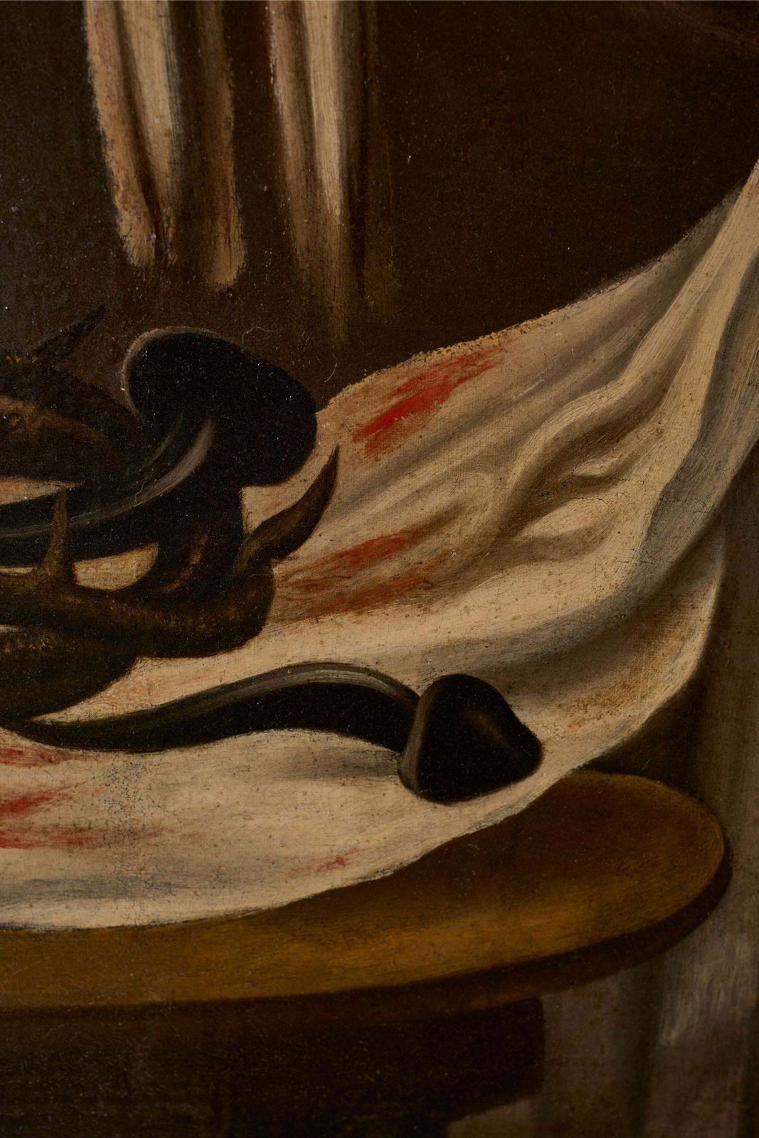 18th Century Spanish Painting Of Mary 'Passion Of Christ' photo vinterior