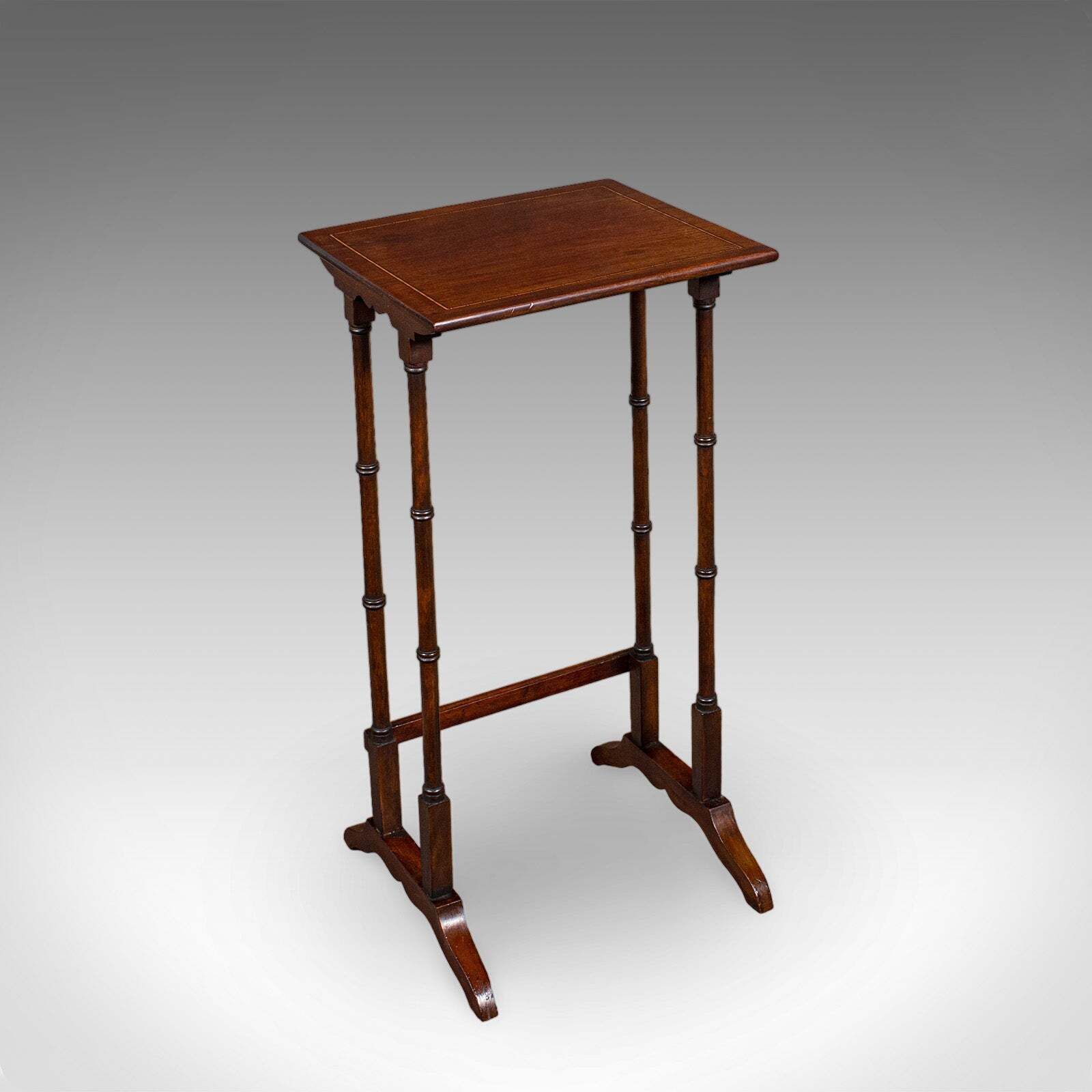 photo for sale Antique Quartetto Of Nesting Tables, English, Set Of 4, Occasional, Edwardian