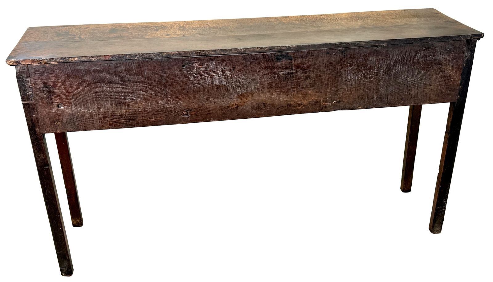 photo furniture Small 18th Century English Oak Dresser Base (England, Circa 1750)