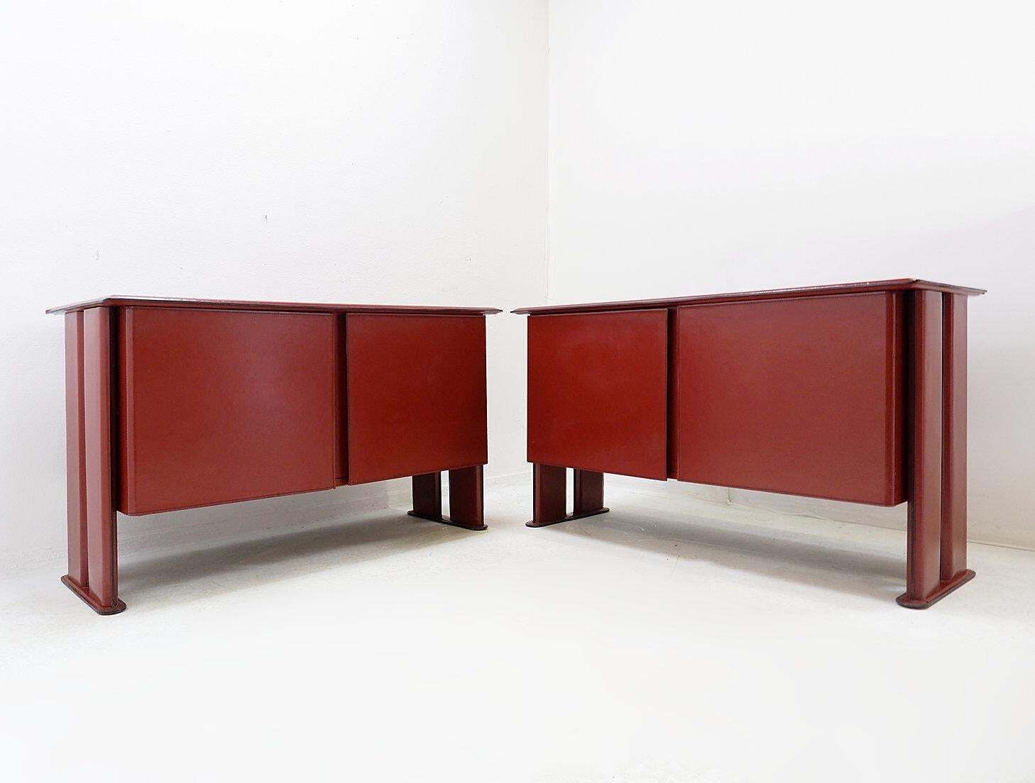 Leather Sideboard By De Couro Of Brazil   1980s   2 Available photo Furniture