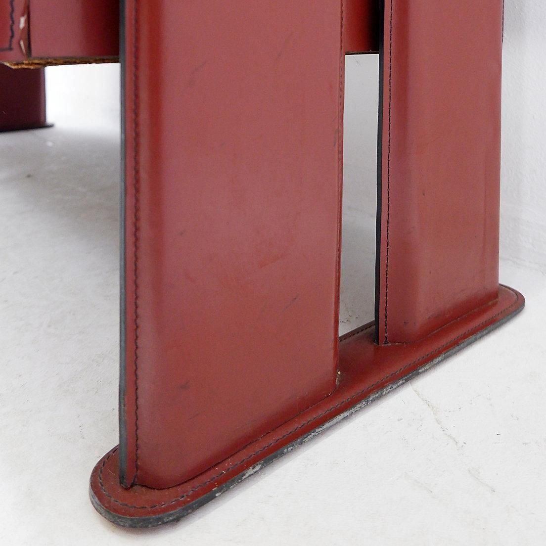photo furniture Leather Sideboard By De Couro Of Brazil   1980s   2 Available