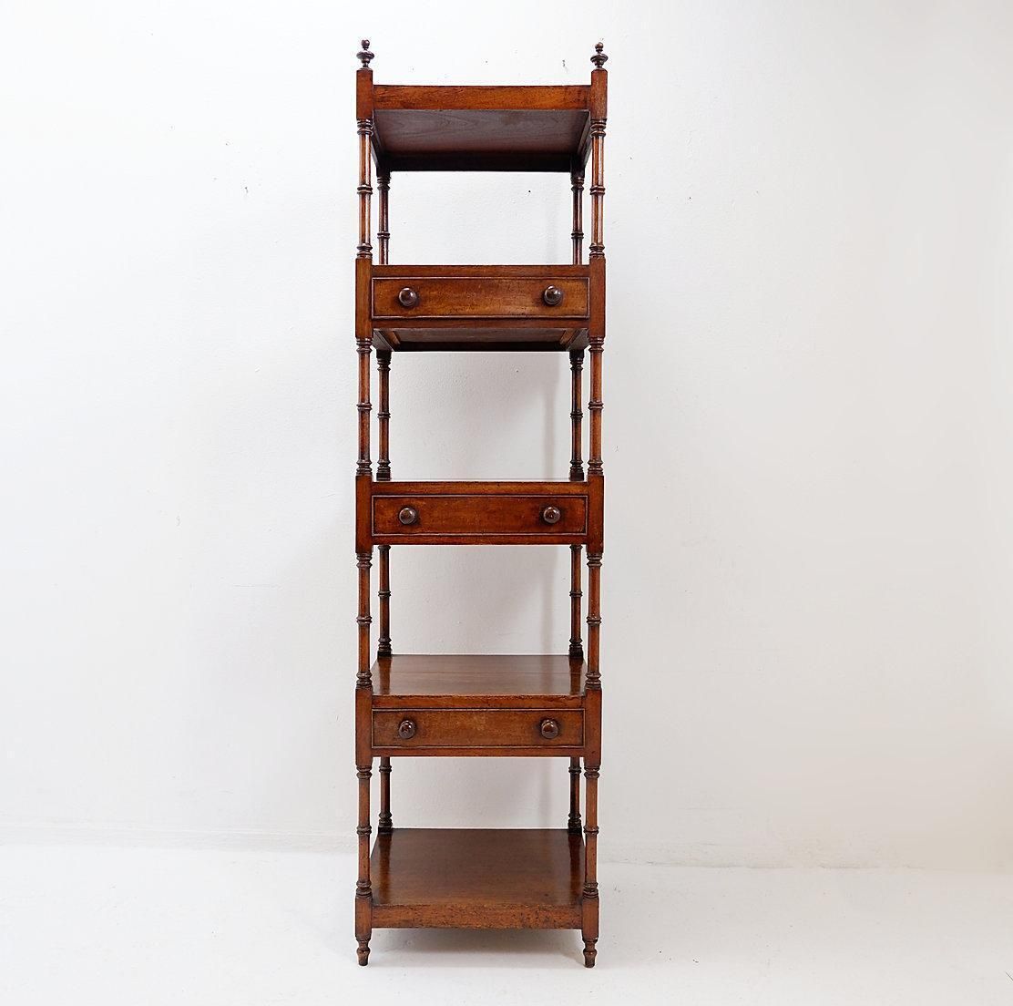 19th Century Antique English Sheraton Shelf photo furniture