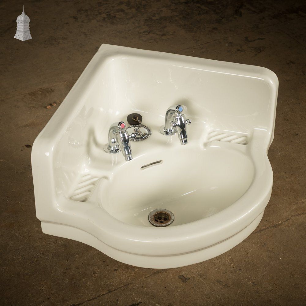 Corner Basin, Traditional Style, Fitted With Supataps photo for sale