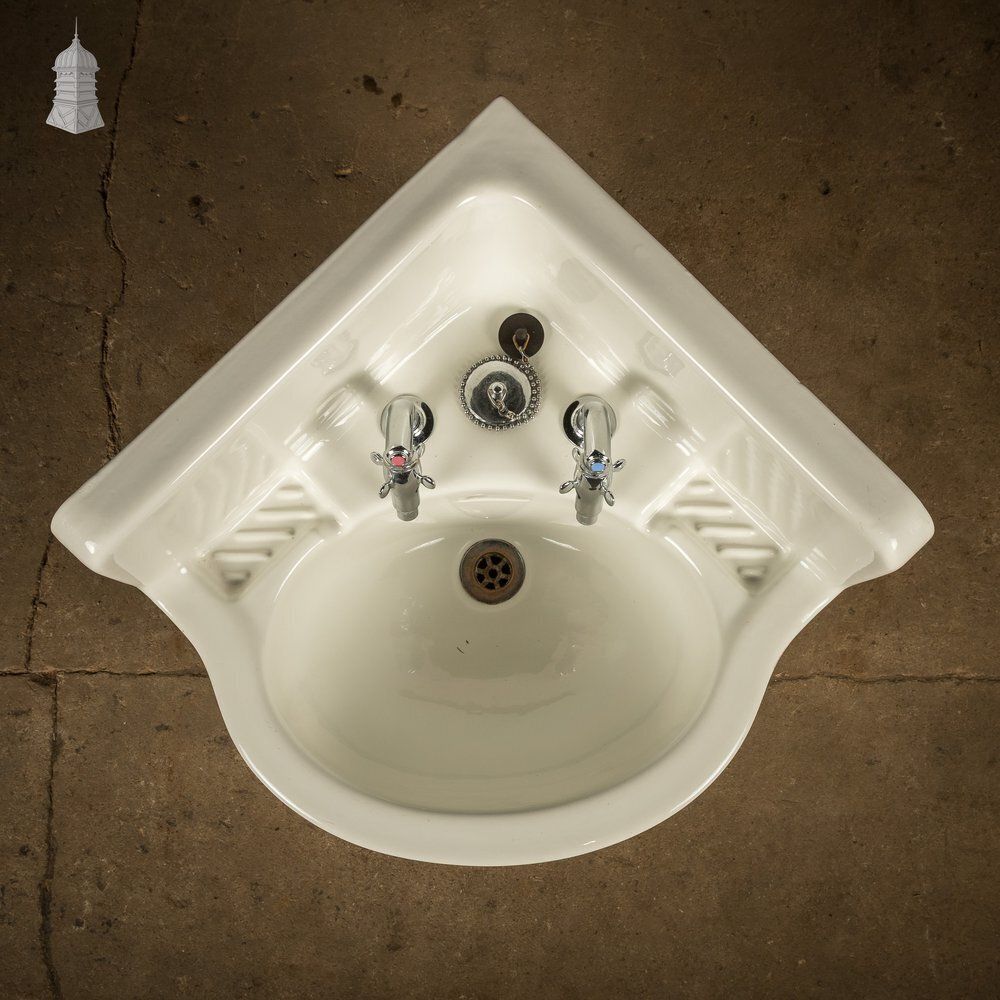 Corner Basin, Traditional Style, Fitted With Supataps photo Home Decor