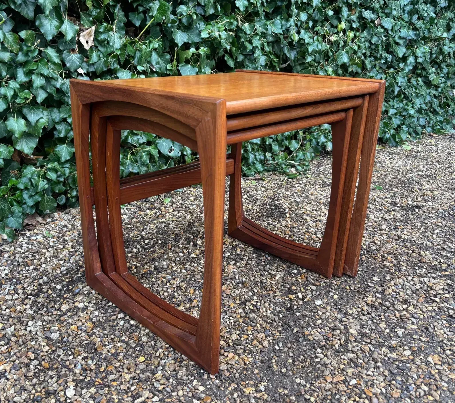 photo furniture G Plan Mid Century Quadrille Nest Of Tables