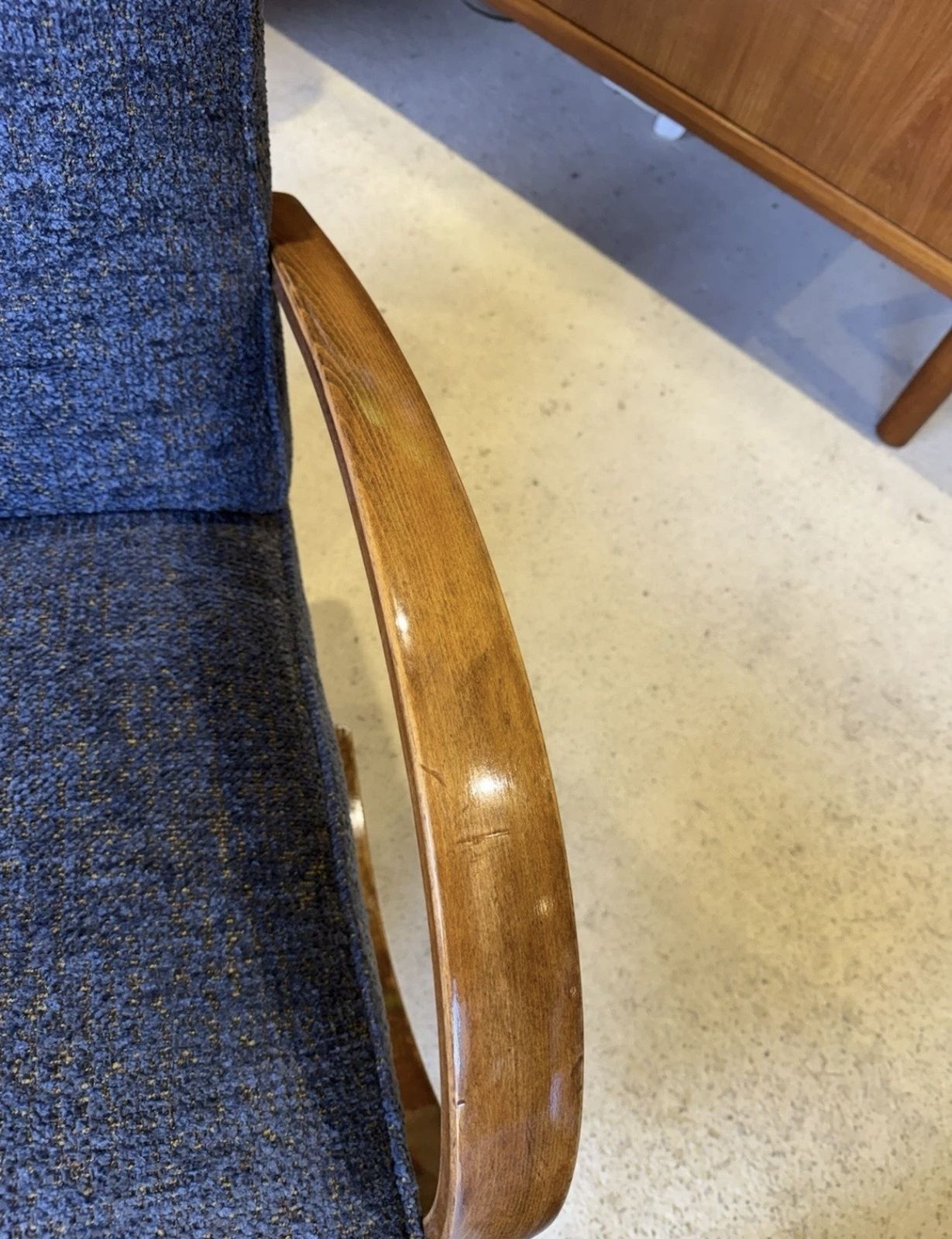 photo vinterior Pair Of Jindrich Halabala Armchairs, Art Deco, Vintage, Retro, Mid Century