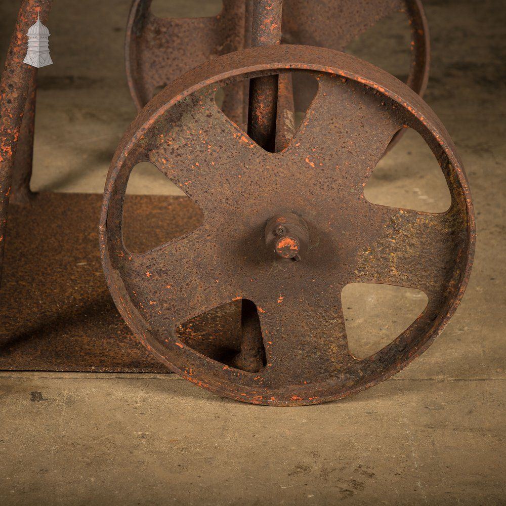Double Cylinder Trolley, Tubular Steel photo vintage