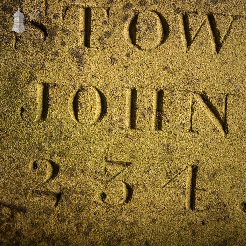 photo furniture Stonemason’s Sample Stone, John Hopson Of Stowmarket
