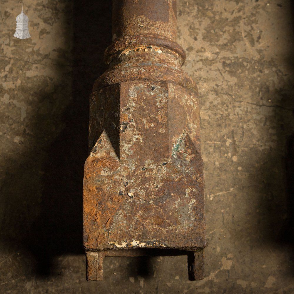 photo for sale Cast Iron Columns 12.5ft By Walter Macfarlane & Co. Set Of 4