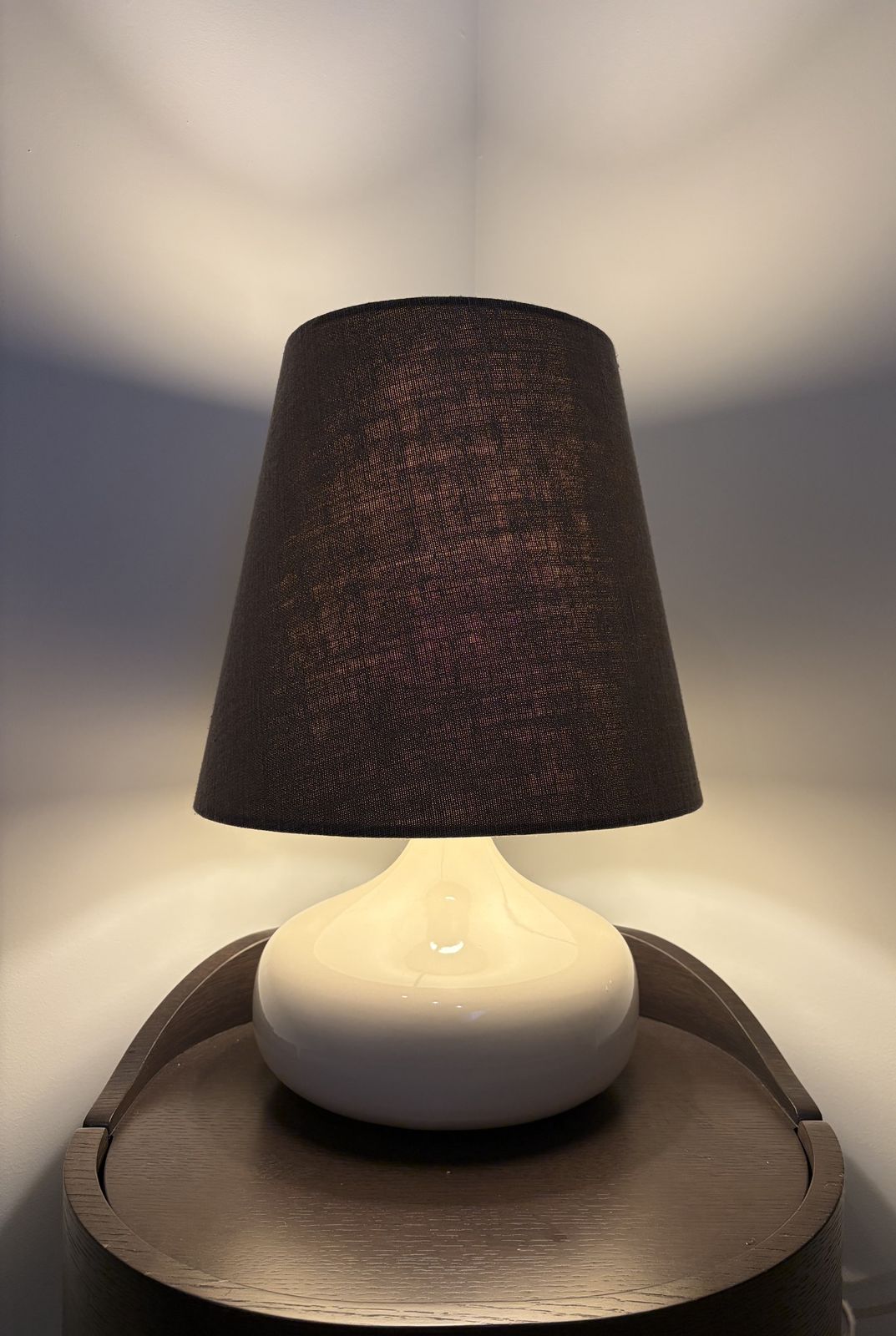 A Pair Of Bespoke Table Lamp With Porta Romana Luxury Shade & Zara Home Ceramic Base