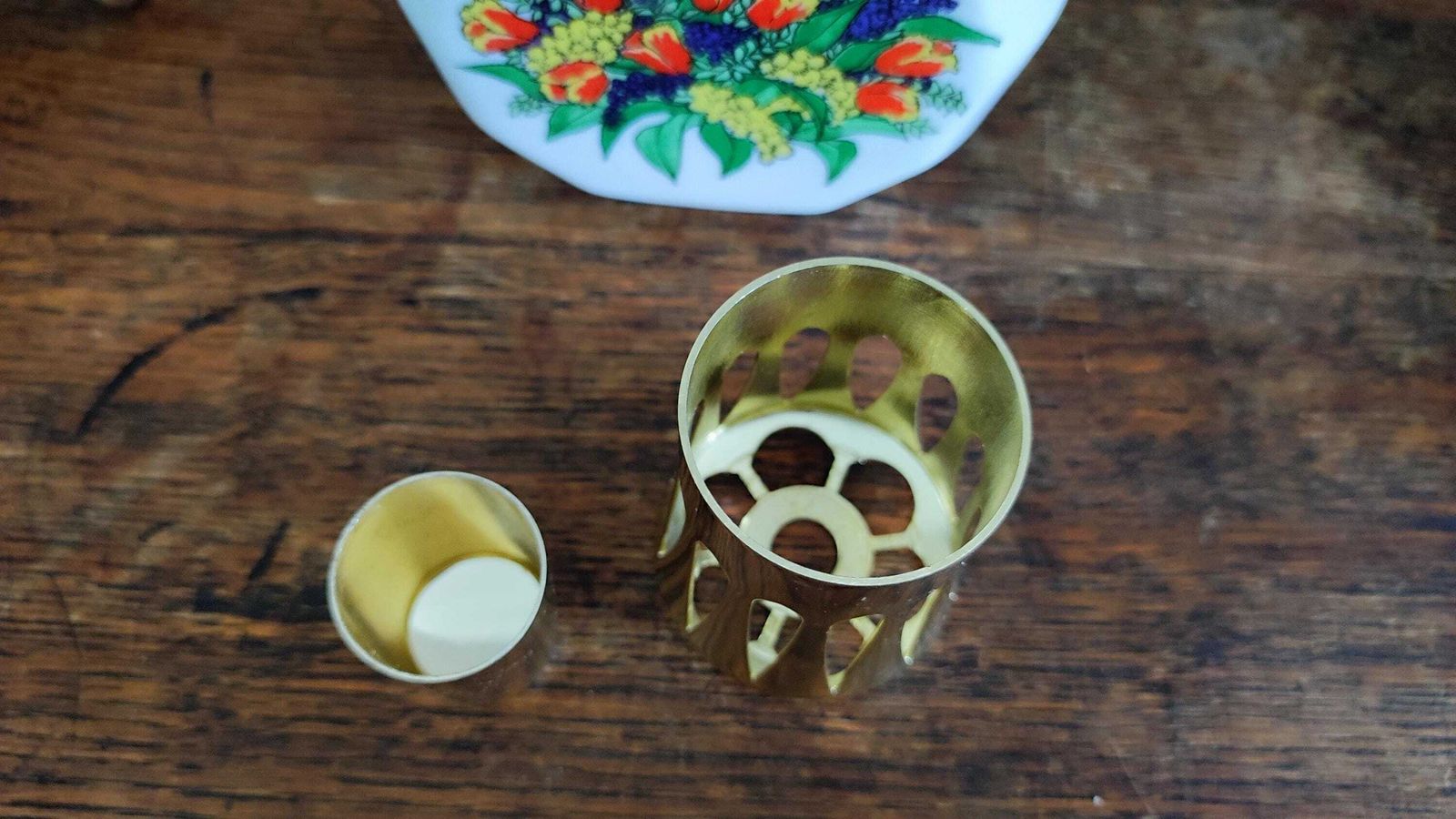 photo vinterior French Lampe Berger Artoria Limoges Porcelain, Catalytic Home Fragrance Diffuser, 1970s