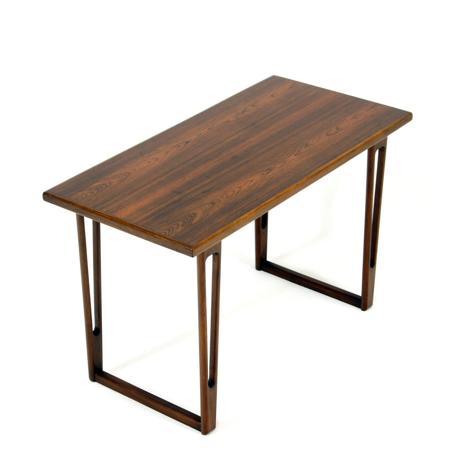 Retro Vintage Danish Coffee Side Table Tv Stand Mid Century Modern 60s 70s Teak