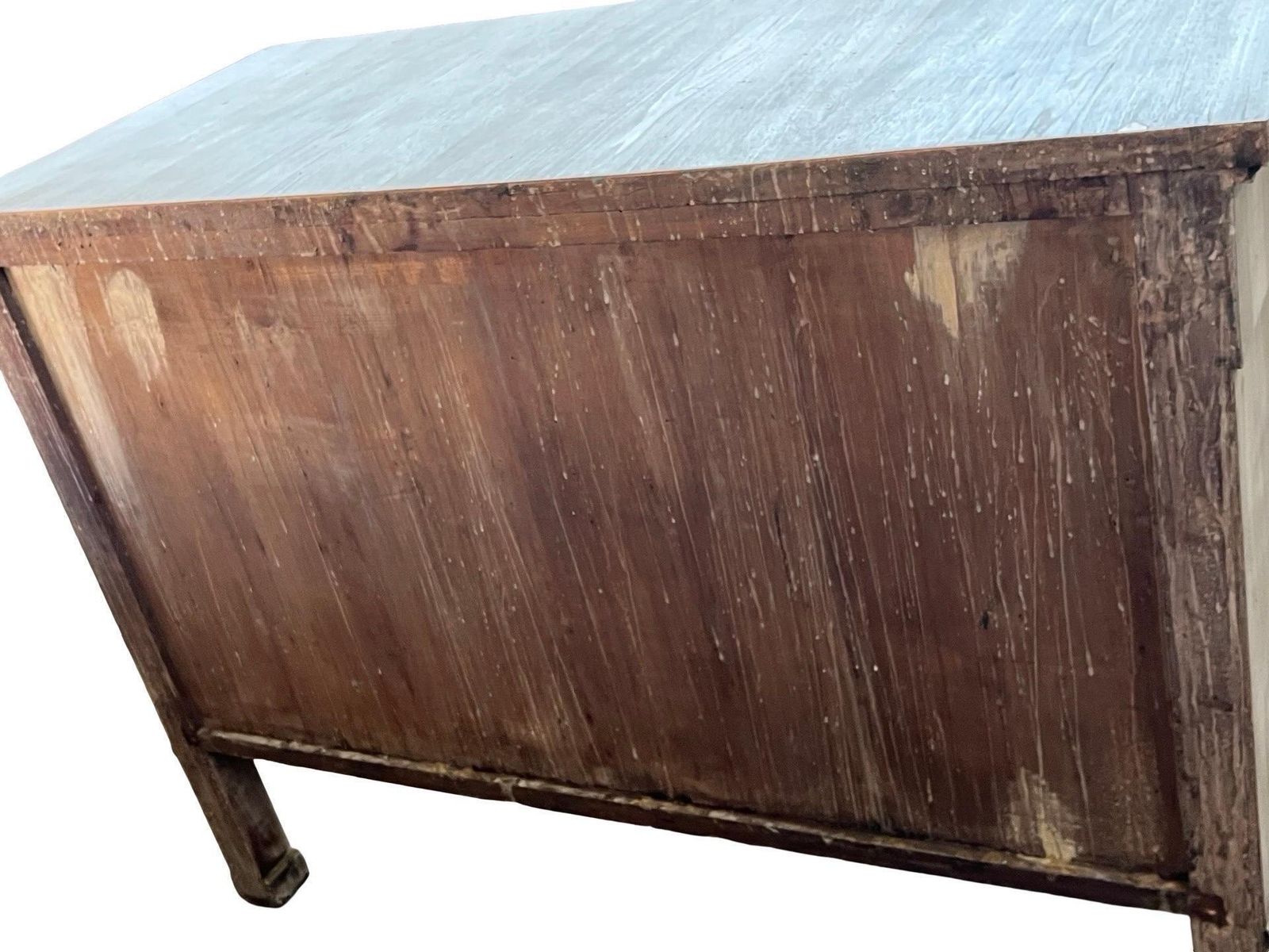 Furniture Pair Of Italian Bleached Empire Chest Of Drawers With Walnut Bookmatched Veneer photo