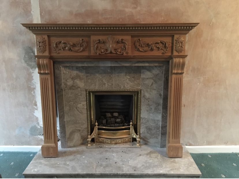 Marsham Pine Wood Mantelpiece