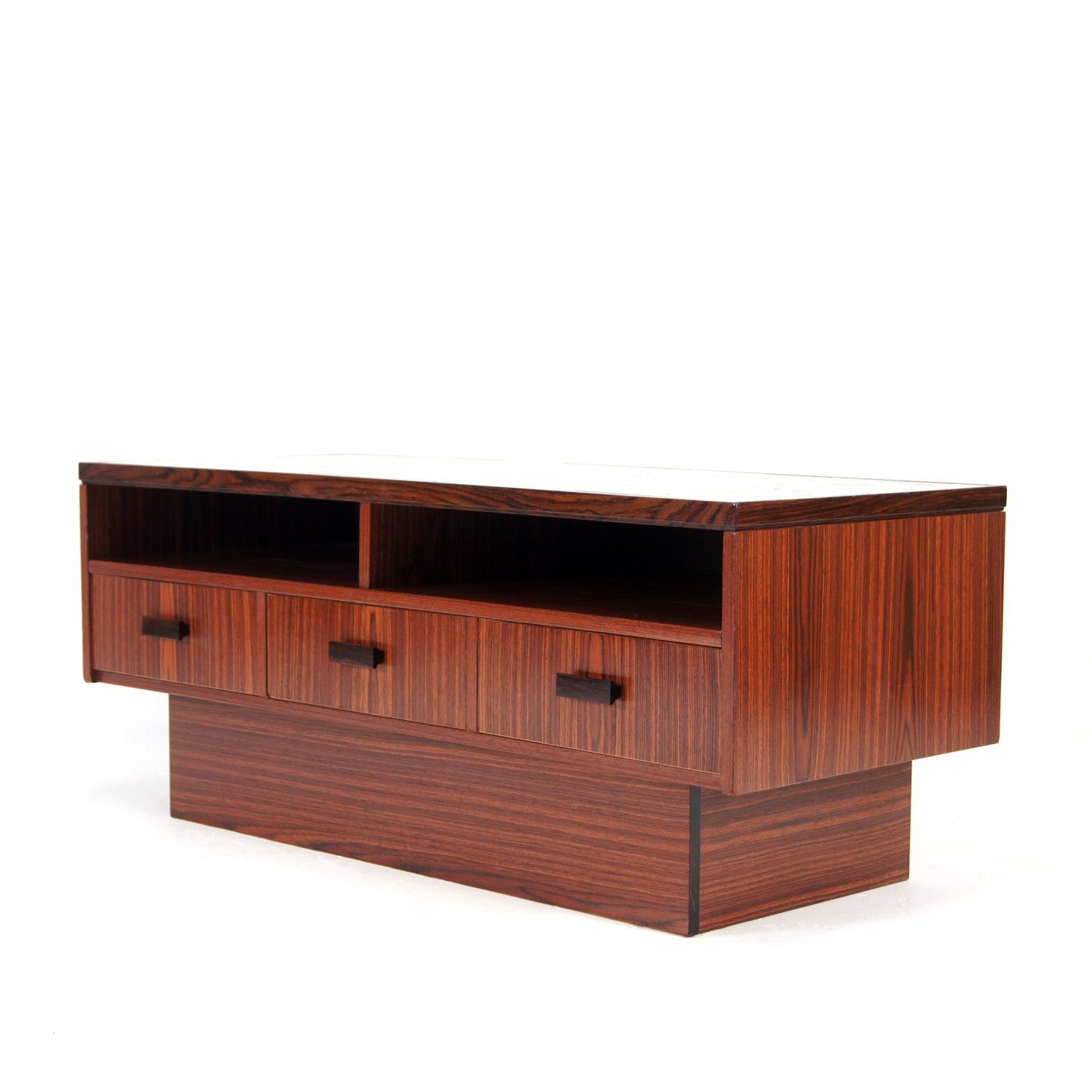 Retro Vintage Danish Hallway Tv Hi Fi Stereo Stand Chest Of Drawers 60s 70s Teak