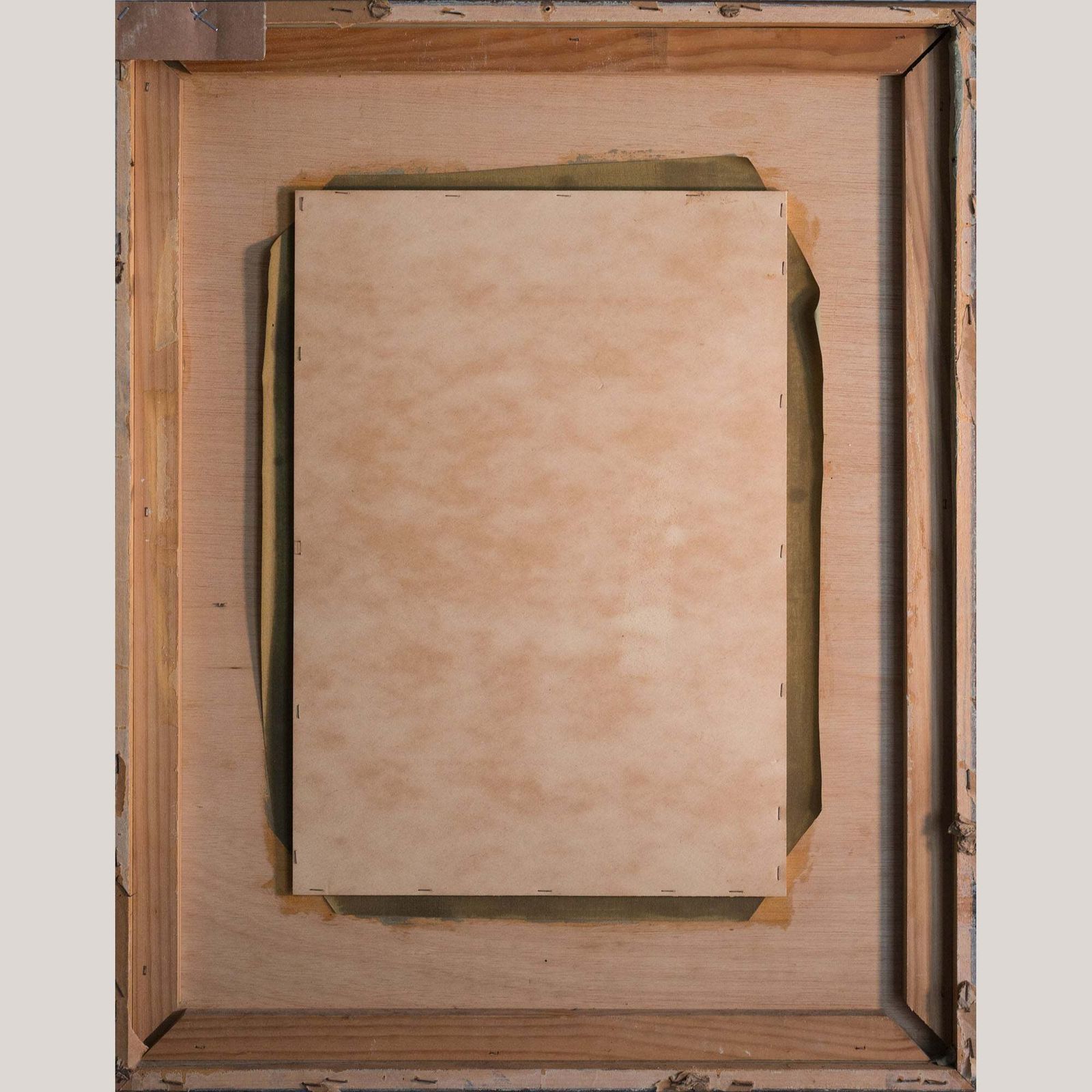 photo furniture Rafael Ortiz Alfau   Harbour Rooftops   Cubist Impressionist Influenced Painting