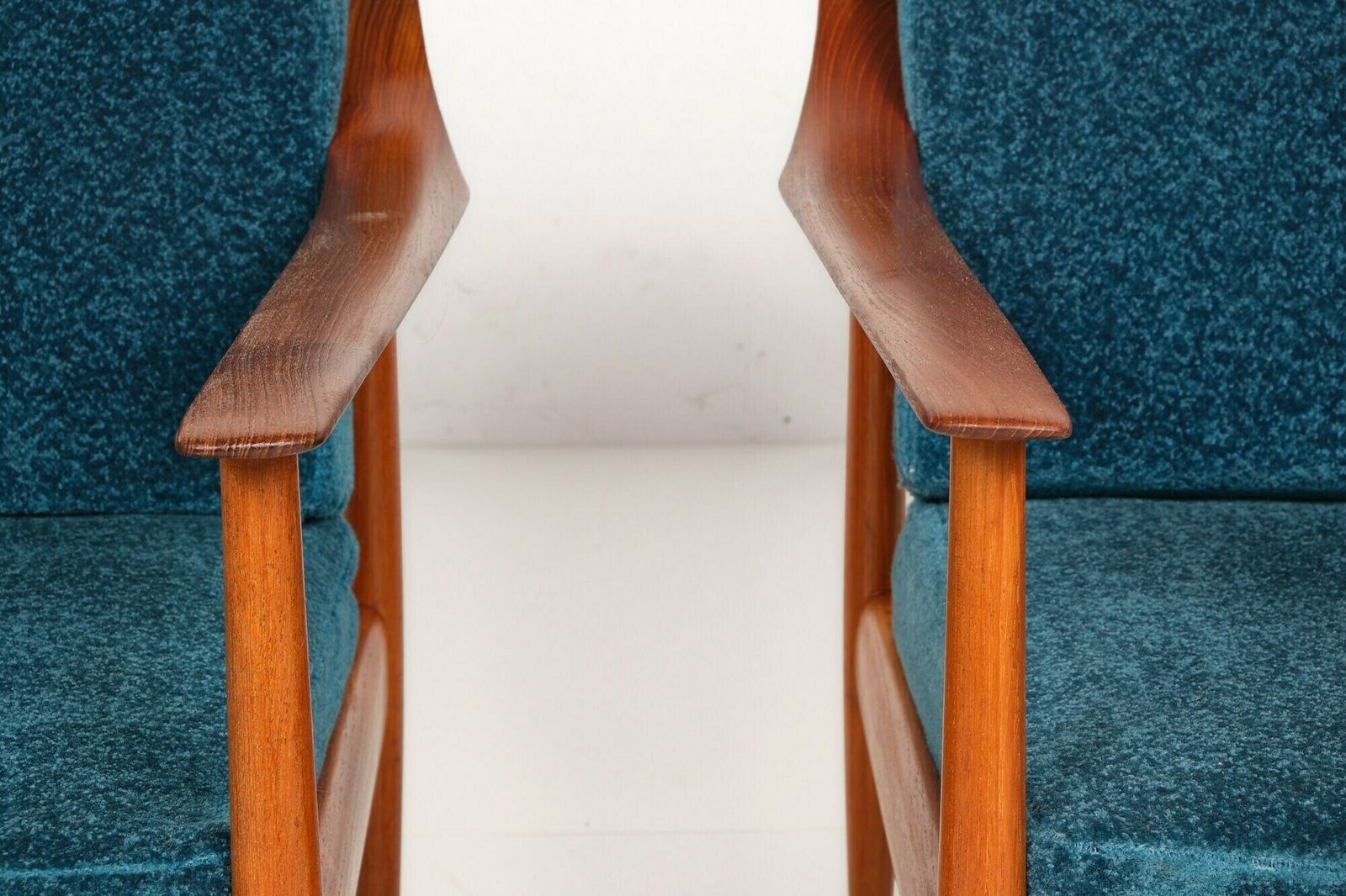 Pair Of Easy Chairs, Vintage, Knoll Antimott, Teakwood, Germany Vintage photo buy