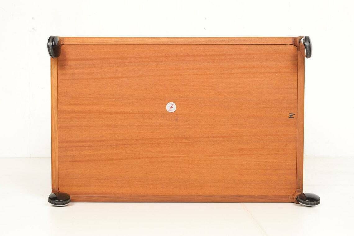 Tea Trolley, Johannes Andersen For Silkeborg, Teak, Vintage, Partly Solid photo vintage